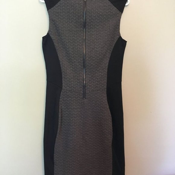 NWT Size S Pink Martini Grey & Black Bodycon Dress - Picture 3 of 3
